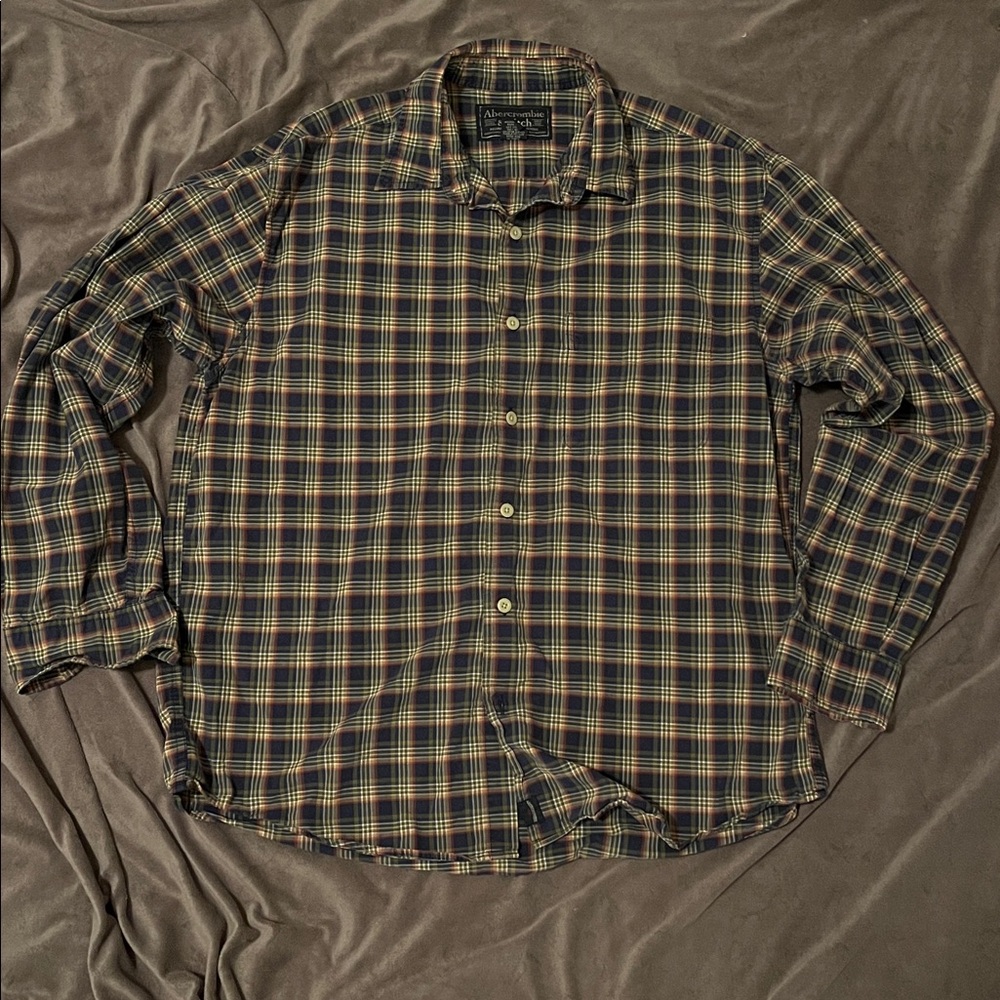 Abercrombie & Fitch long sleeve button down. Size M